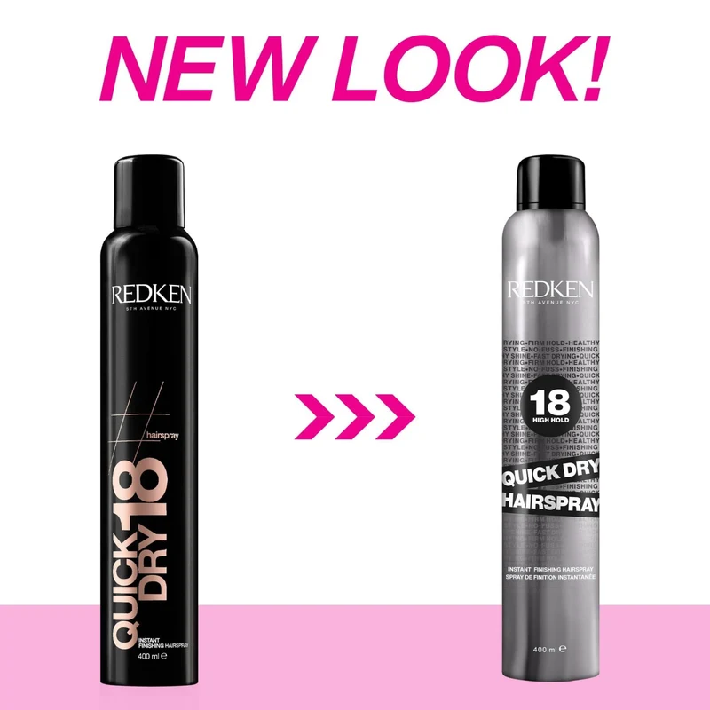 Redken Quick Dry Hairspray 400 ML – Lacca Professionale a Fissaggio Istantaneo