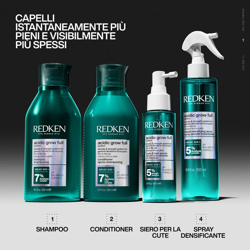 Redken AGFs Conditioner 1000 ML – Balsamo Leggero e Idratante per Capelli Fini