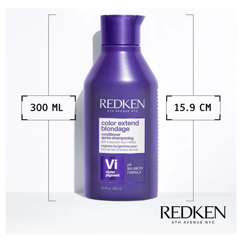 Redken Color Extend Blondage Conditioner 300 ML – Balsamo per Capelli Biondi