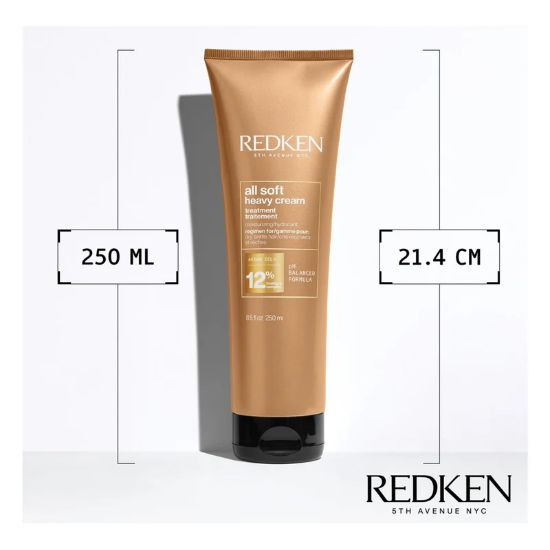 Redken All Soft Heavy Cream Maschera per Capelli Secchi 250ml