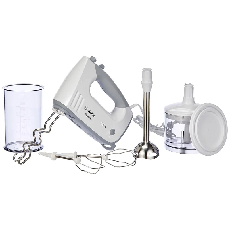 Frullatore ad immersione BOSCH MFQ36480 Bianco Grigio 450 W
