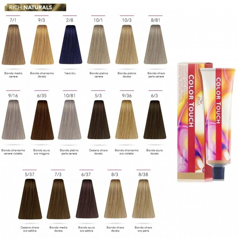 Wella Color Touch Colorazione Semi-Permanente Senza Ammoniaca 60Ml