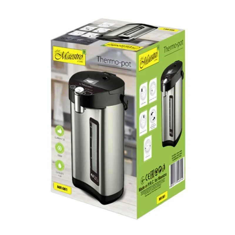 Bollitore Feel Maestro MR-081 Argento Acciaio inossidabile 750 W 4,5 L