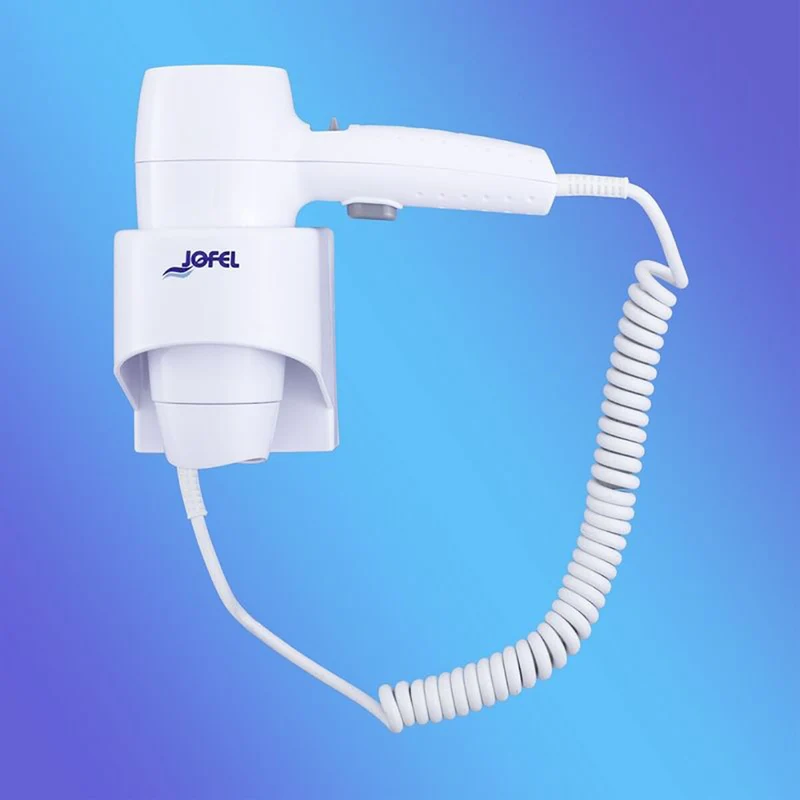 Asciugacapelli Jofel Bianco 1200 W Supporto a parete