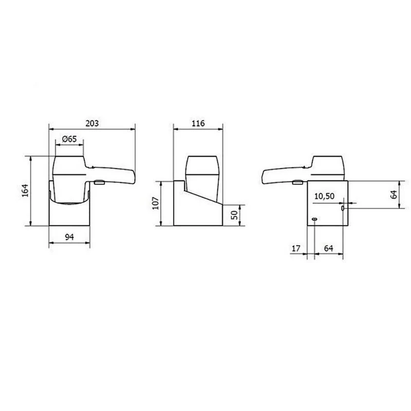 Asciugacapelli Jofel Bianco 1200 W Supporto a parete
