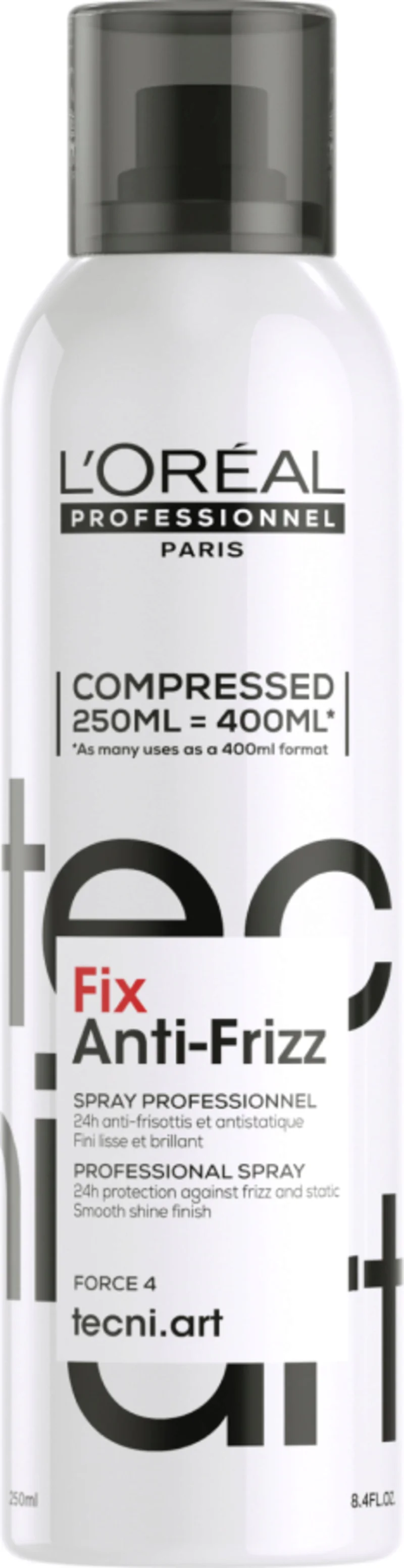Tecni Art Fix Anti-Frizz Spray 4 250Ml L'Oréal Professionnel