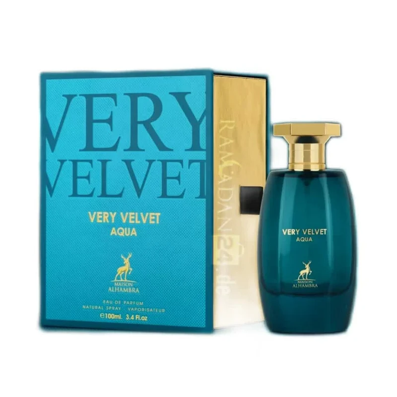 Profumo da donna Maison Alhambra EDP Very Velvet Aqua 100 ml