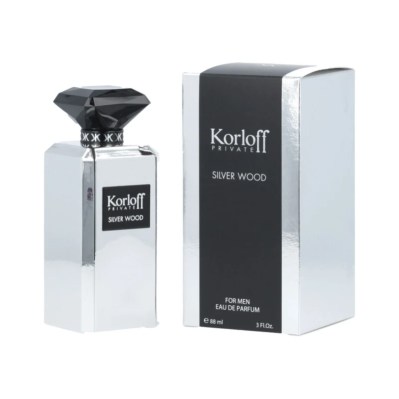 Profumo da uomo Korloff EDP Silver Wood (88 ml)