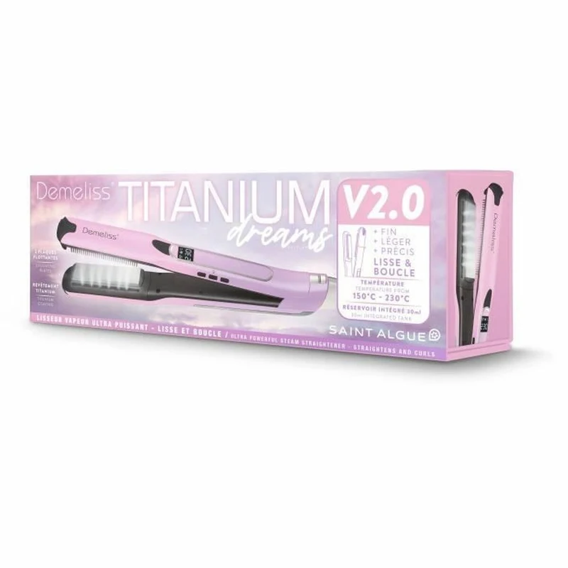 Piastra per capelli Saint-Algue Rosa
