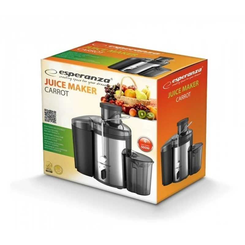 Spremiagrumi elettrico Esperanza EKJ002 Nero 500 W