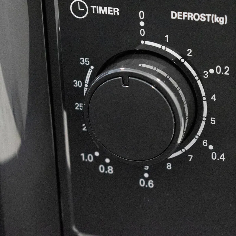 Microonde con Grill TM Electron Black 700 W 20 L