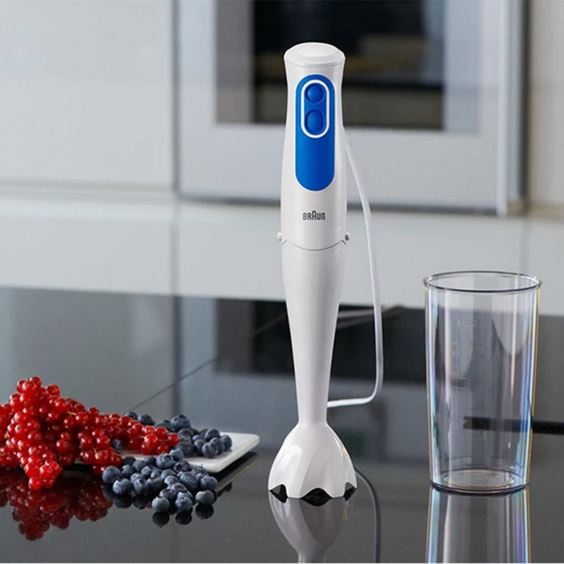 Frullatore Braun MQ 3000 Smoothie White Bianco/Blu 700 W