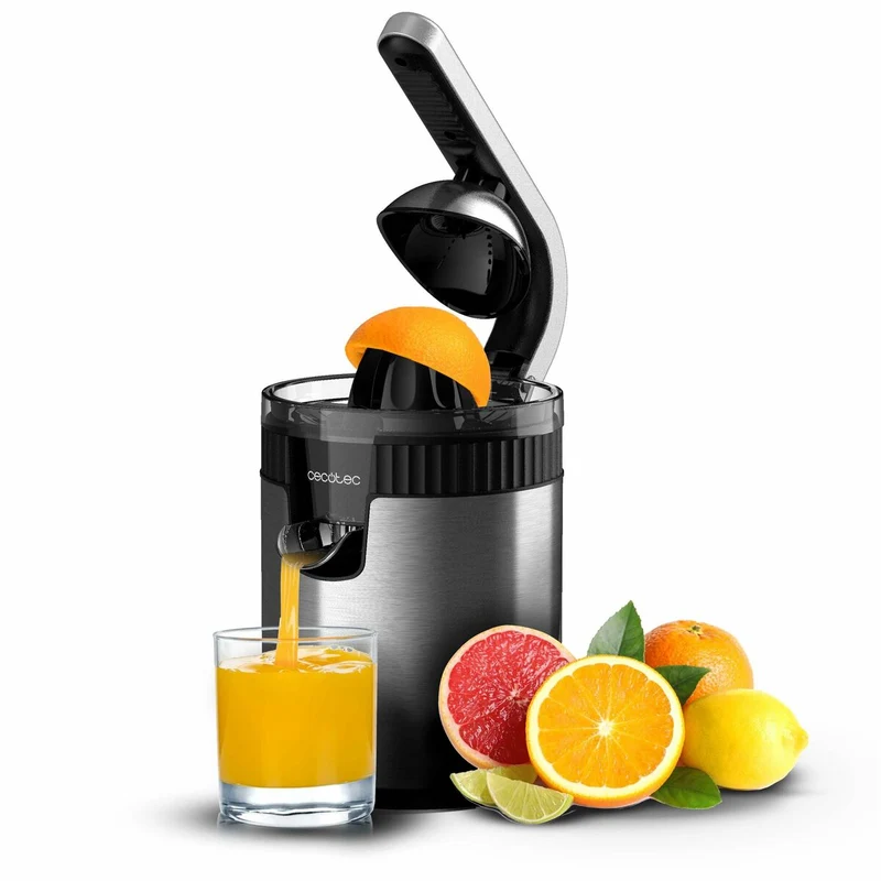 Spremiagrumi Elettrico Cecotec Xqueeze RetroJuice 600 Acciaio 600 W