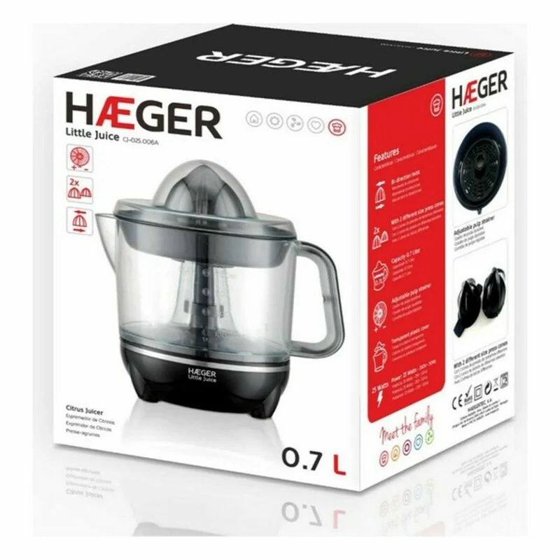Spremiagrumi elettrico Haeger CJ-025.006A 25 W