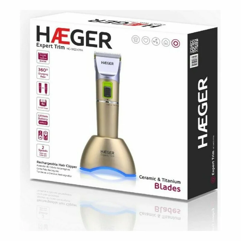 Rasoio elettrico ricaricabile Haeger HC-WG3.011A