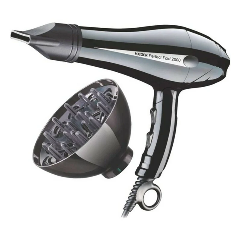 Asciugacapelli Haeger HD-200.012A 2000W Nero 2000 W