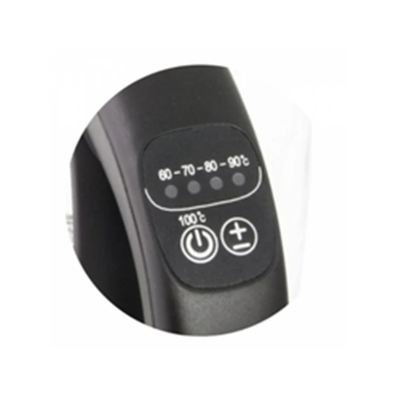 Bollitore Esperanza EKK027 Vetro Nero Plastica 2200 W 1,7 L