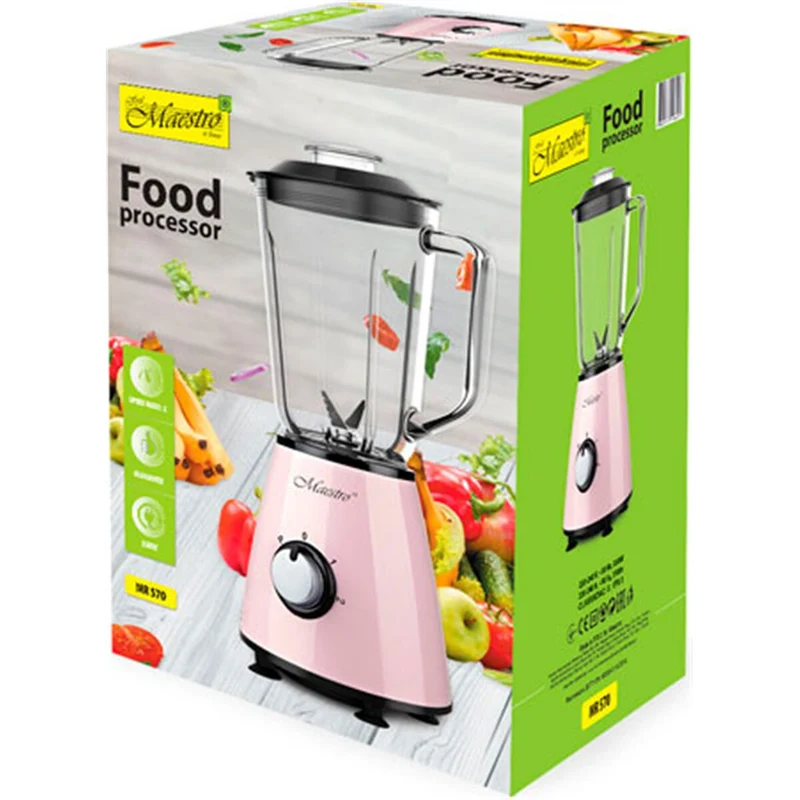 Frullatore a tazza Feel Maestro MR-570 Rosa 600 W 1 L