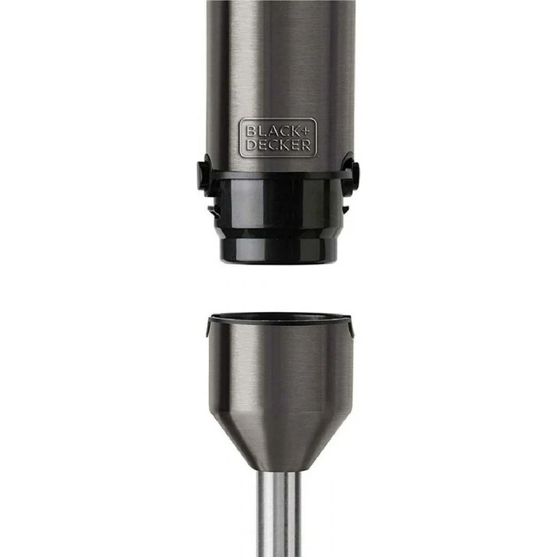 Frullatore a immersione multifunzione con accessori Black&Decker ES9160140B Nero Grigio Argento 1200 W