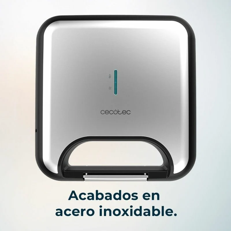 Paniniera Cecotec Rock'nToast Quadrato + 800 W
