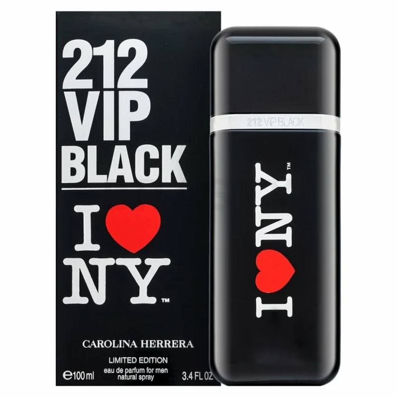 Profumo Uomo Carolina Herrera EDP 212 VIP Nero I Love NY 100 ml