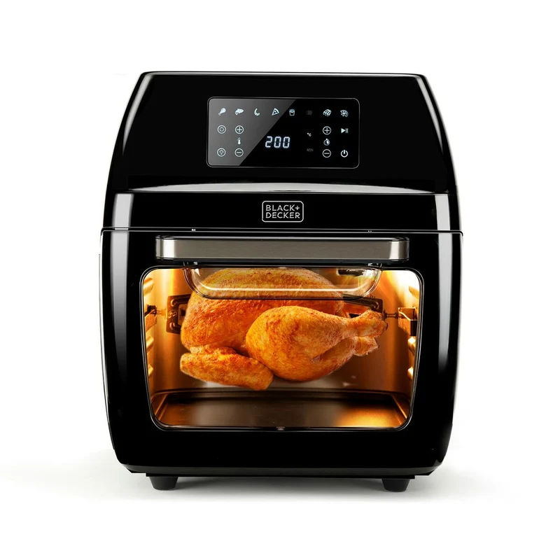 Friggitrice ad aria Black & Decker BXAFO1200E Nera 1700 W 12 L