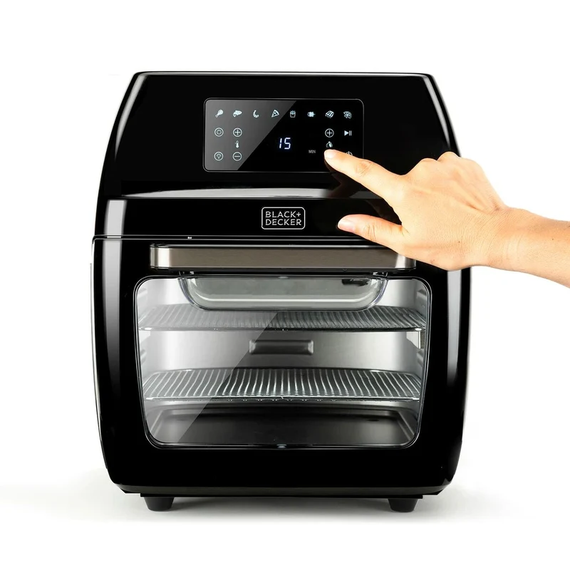 Friggitrice ad aria Black & Decker BXAFO1200E Nera 1700 W 12 L