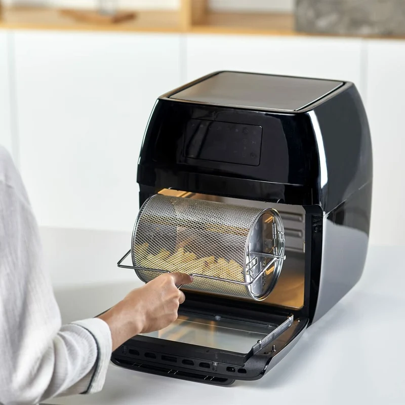 Friggitrice ad aria Black & Decker BXAFO1200E Nera 1700 W 12 L