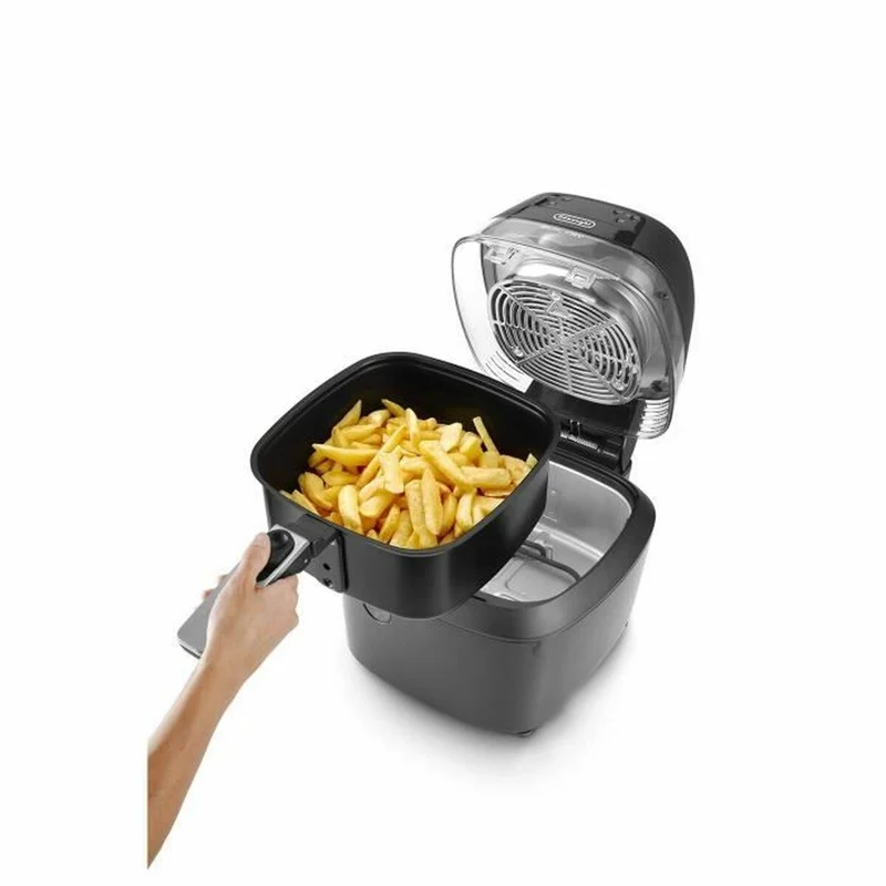 Friggitrice ad aria DeLonghi 1400 W Nera 1 L