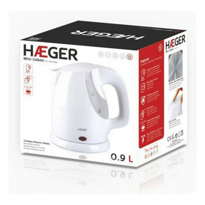 Bollitore Acqua e Teiera Elettrico Haeger EK-13W.006A 1300 W