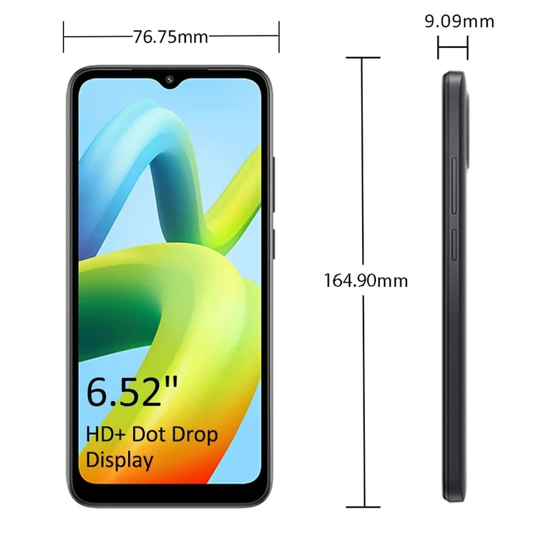 Smartphone Xiaomi REDMI A1 PLUS Nero 32 GB 6,52"