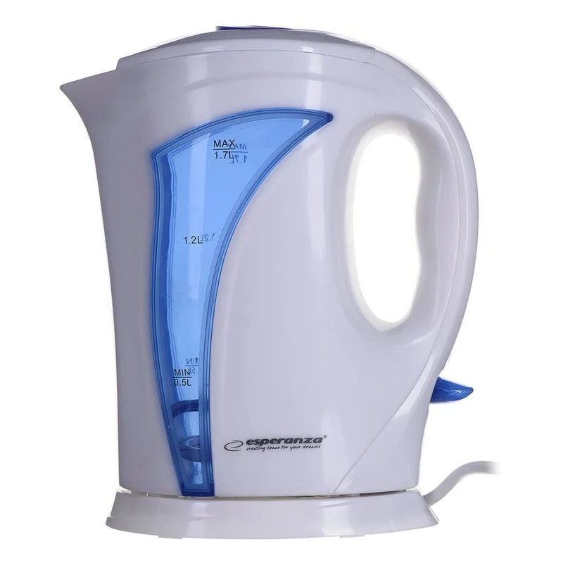 Bollitore Esperanza EKK018G Blu Bianco Plastica 2200 W 1,7 L