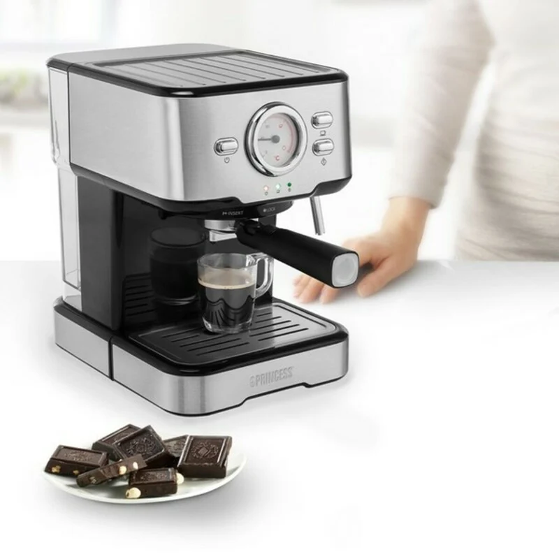 Macchina da caffè manuale Express Princess 01.249412.01.001 1,5 L 1100W Acciaio 1,5 L