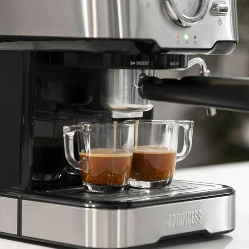 Macchina da caffè manuale Express Princess 01.249412.01.001 1,5 L 1100W Acciaio 1,5 L