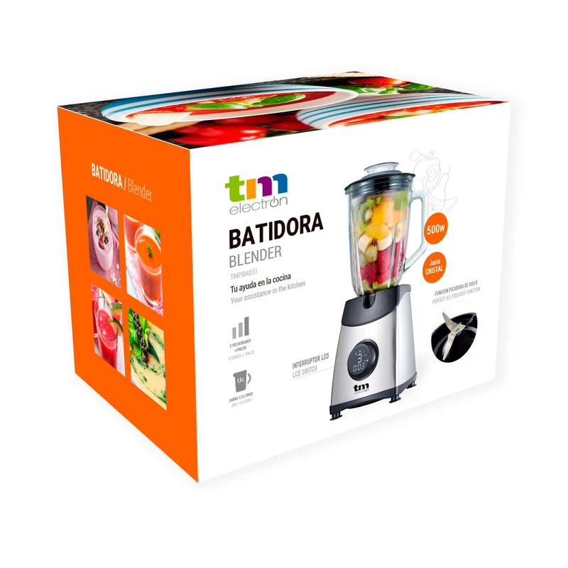 Frullatore a tazza TM Electron 500 W 1,5 L