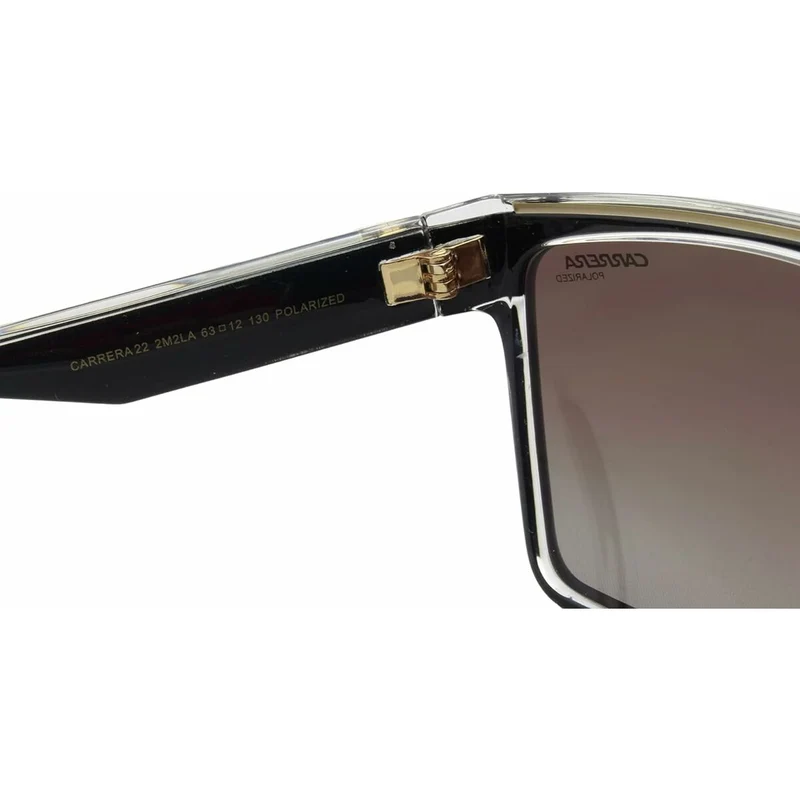 Occhiali da sole unisex Carrera 22 2M2 Nero Dorato ø 63 mm