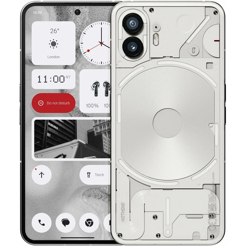 Smartphone Nothing Phone 2 6,7" Bianco 12 GB RAM 256 GB