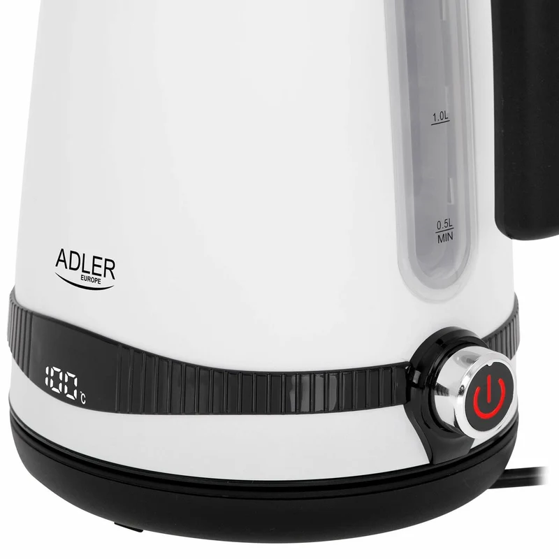 Bollitore Adler Bianco Acciaio inox 2200 W 1,7 L