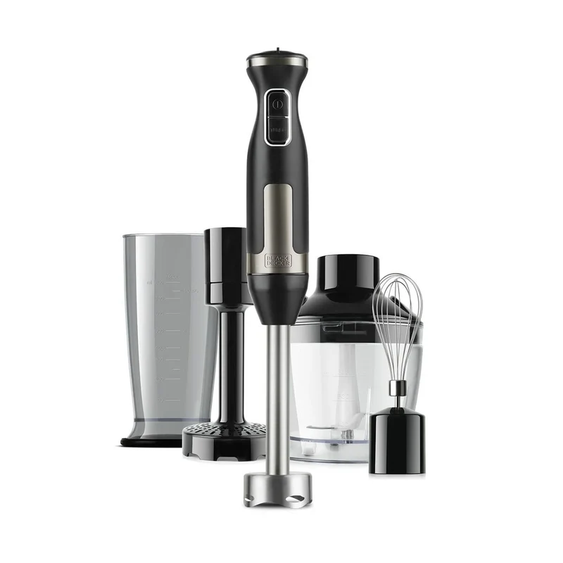 Frullatore ad immersione Black & Decker ES9160080B Nero 1500 W