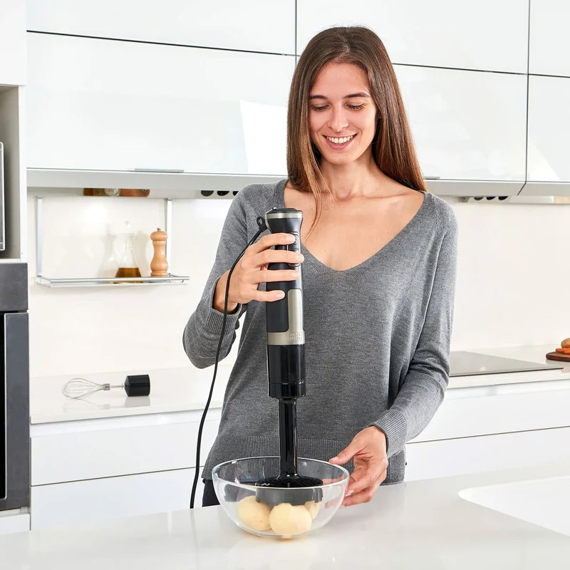 Frullatore ad immersione Black & Decker ES9160080B Nero 1500 W