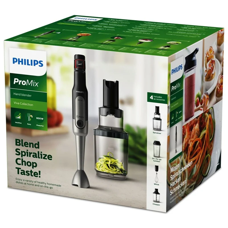 Frullatore ad immersione Philips HR2657/90 Nero 800 W