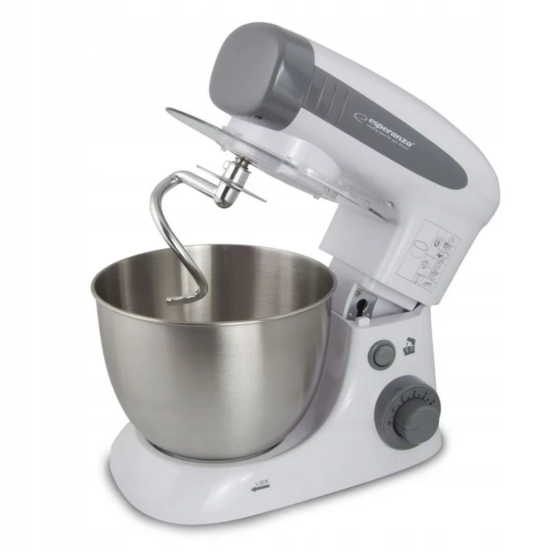 Robot da cucina Esperanza EKM024 Bianco Grigio 800 W 4 L