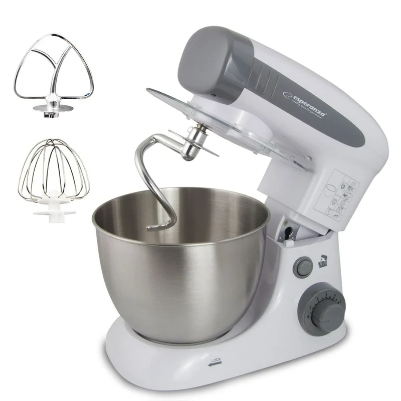 Robot da cucina Esperanza EKM024 Bianco Grigio 800 W 4 L