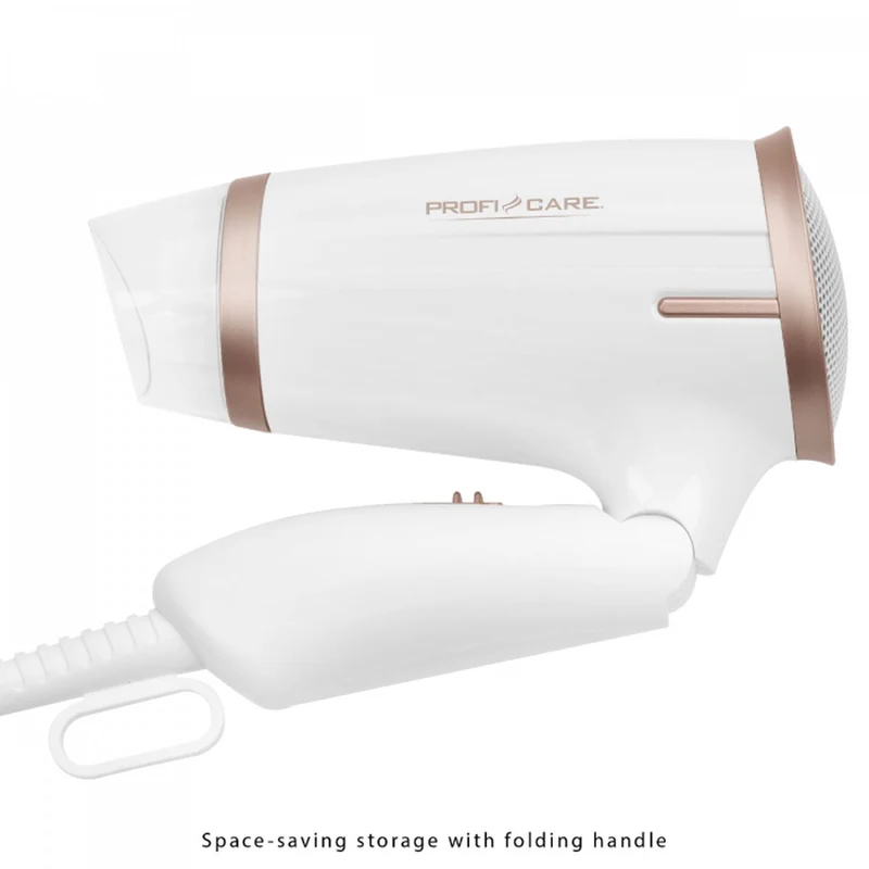 Asciugacapelli ProfiCare PC-HT 3009 Bianco Champagne Stampato 1400 W