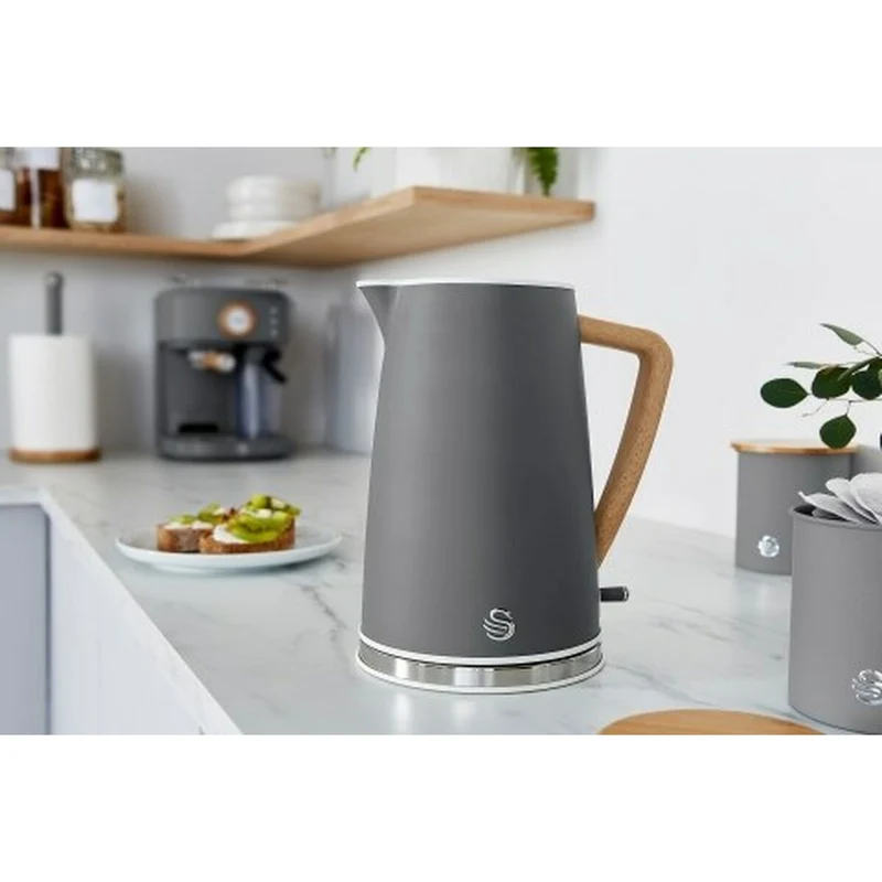Bollitore Swan SK14610GRYN Grigio Acciaio inossidabile 3000 W 1,7 L