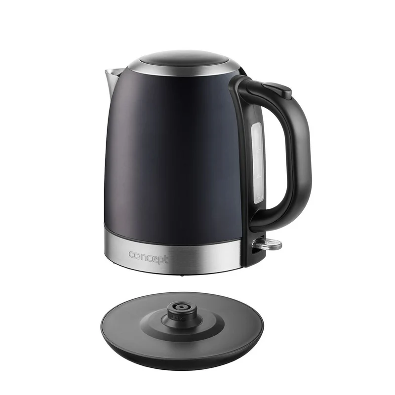 Bollitore Concept RK3252 Grigio Acciaio inossidabile 2200 W 1,2 L