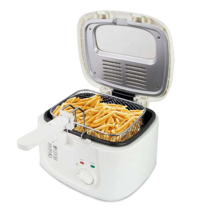 Friggitrice ad Aria Esperanza EKG012 Bianca 1800 W 2,5 L