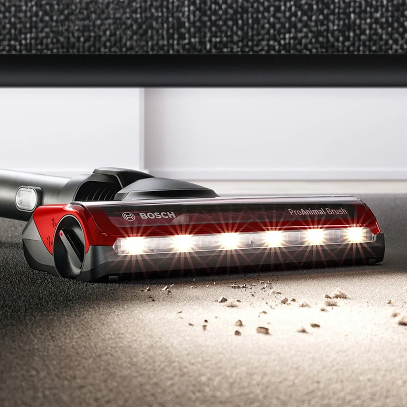 Aspirapolvere BOSCH BBS8214PET Nero/Rosso