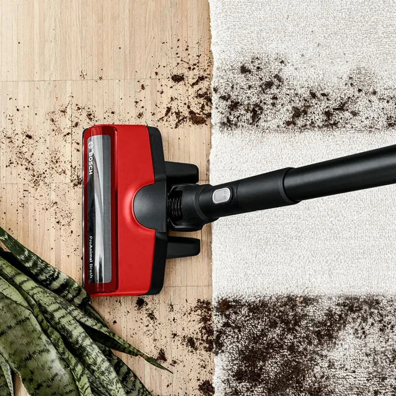 Aspirapolvere BOSCH BBS8214PET Nero/Rosso