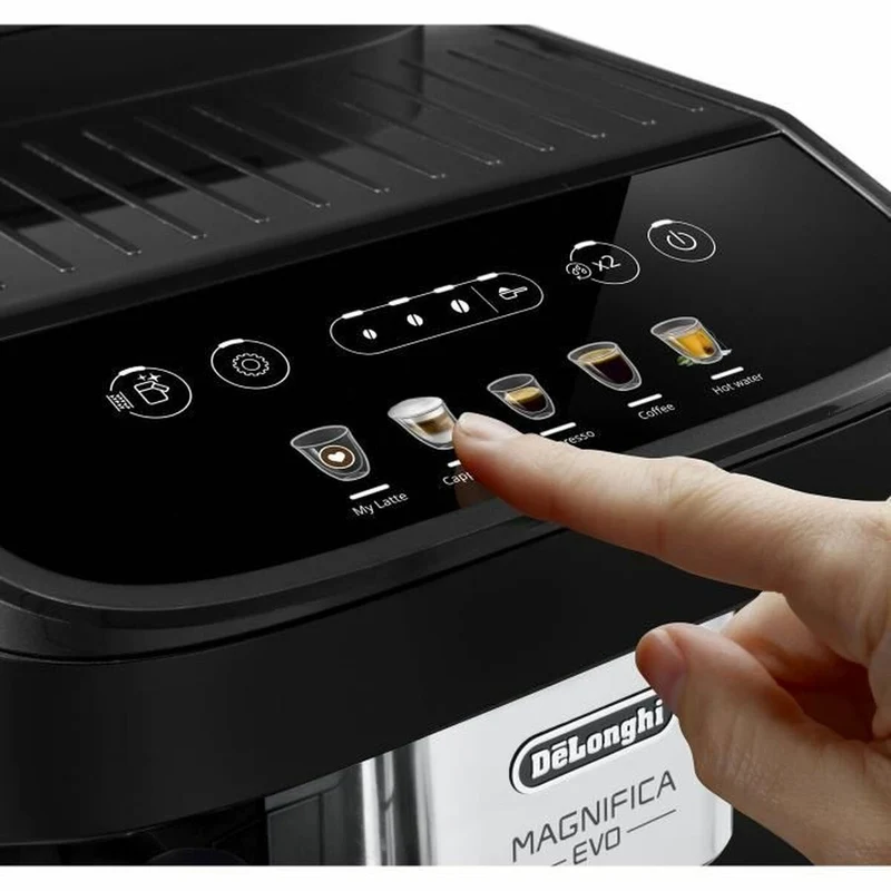 Caffettiera superautomatica DeLonghi MAGNIFICA EVO 1,4 L Nera